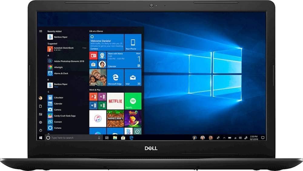 Refurbished Dell Inspiron 3793 core i7 in Delhi front view