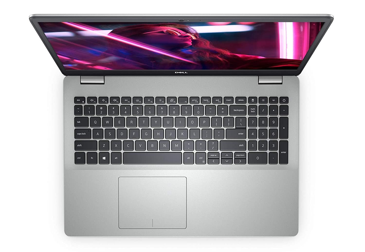 Refurbished Dell Inspiron 5594 core i7 10th gen 8gb 512GB top view